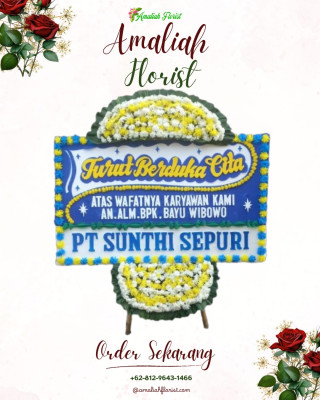 Papan Bunga Duka di Malabar