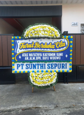 Papan Bunga Duka di Malabar